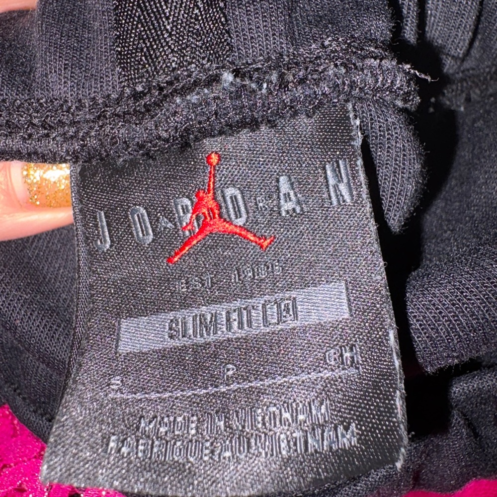 Men AIR JORDAN DRI-FIT SPORT AIR FLEECE PANTS sweatpants joggers size small slim - Picture 15 of 16